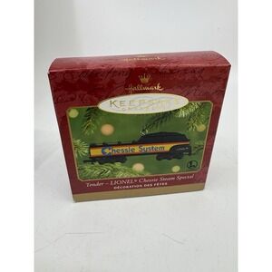 Hallmark Keepsake Ornament Lionel Chessie Steam Special Tender BRAND NEW IN BOX
